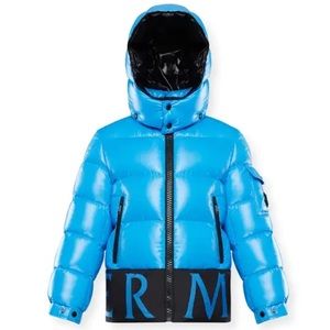 Moncler Boy's Pervin Contrast Logo Quilted Jacket